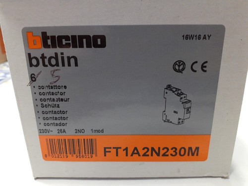 Bticino ft1a2n230m contattore - bticino,
