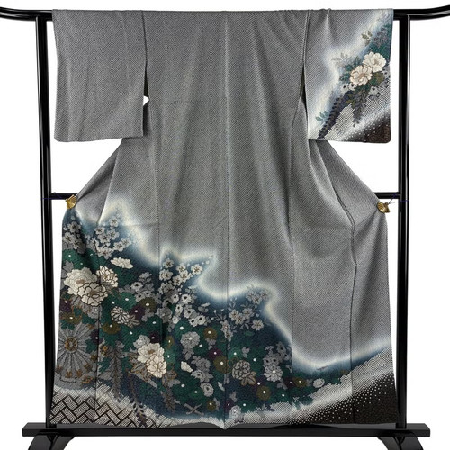 Kimono giapponese tsukesage - kimono,