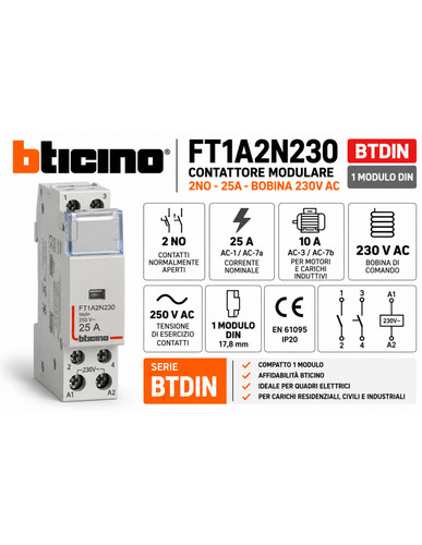 Bticino btdin ft1a2n230 - bticino,